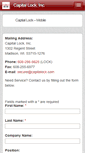Mobile Screenshot of capitalock.com